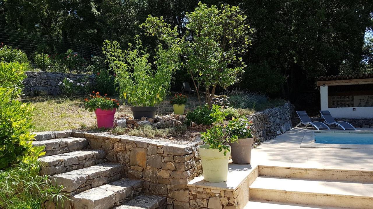Le Mas des Hibiscus Trans-en-Provence Exterior foto